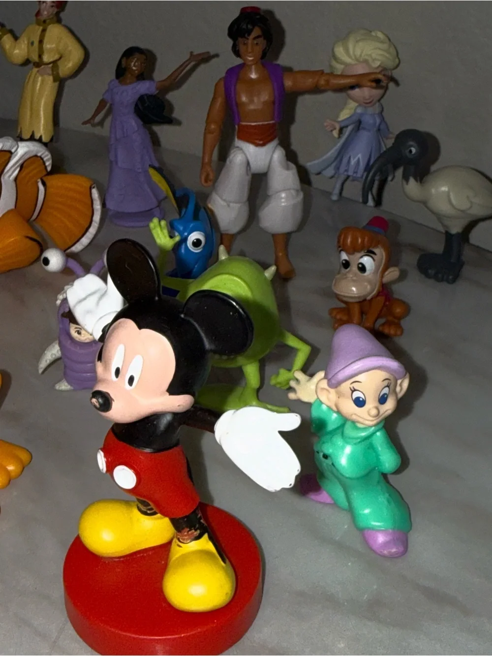 Disney characters figurine lot